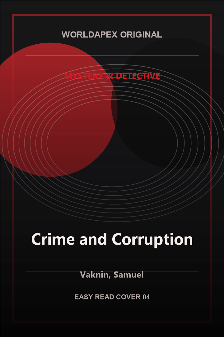 Mystery & Detective poster cover for Crime and Corruption by Vaknin, Samuel