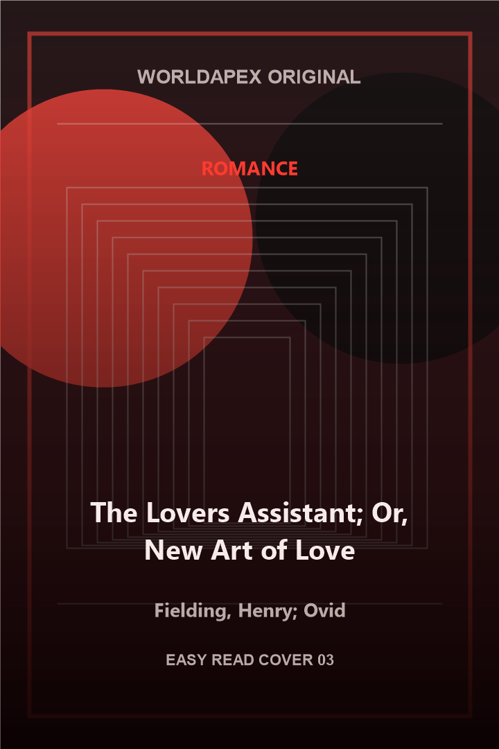 Romance poster cover for The Lovers Assistant; Or, New Art of Love by Fielding, Henry; Ovid